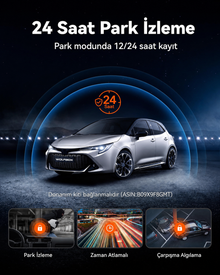 G930 10 İnç WiFi GPS 64 GB Kartlı 4K Ayna Araç Kamerası