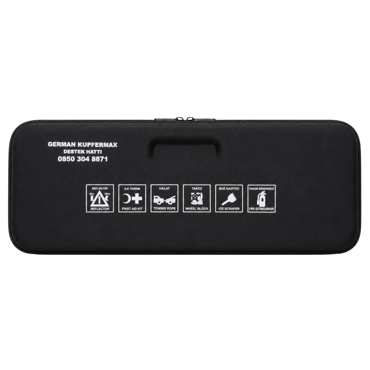 22-Piece CE and E Certified First Aid and Traffic Set Suitable for Vehicle Inspection and Road Control