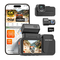 X5 Duo 4K+2.5K STARVIS 2 WiFi GPS Araç Kamerası