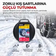 12mm Çelik Kar Zinciri No:11 Binek Hafif Ticari Araç 2