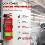 2 Kg Lityum İyon Batarya Pil Akü Yangın Söndürme Jeli F-500 EA ABCD Sınıfı 4