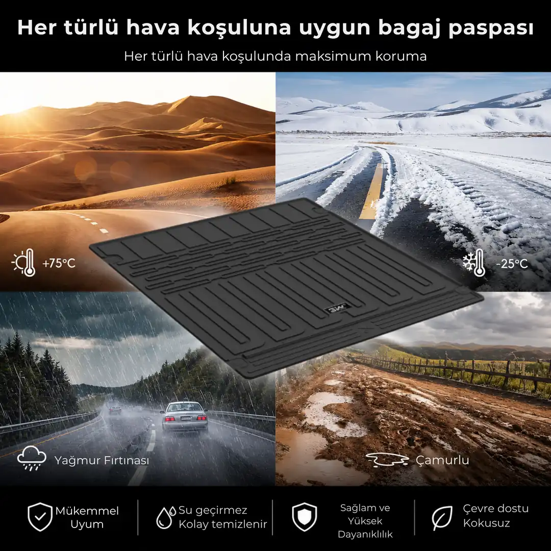 Range Rover L460 2023-2026 Araca Özel TPE Bagaj Havuzu 3