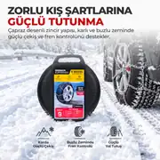 12mm Çelik Kar Zinciri No:9 Binek Hafif Ticari Araç 2