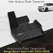 Range Rover Sport L461 2023-2026 TPE Paspas ve Bagaj Seti 2