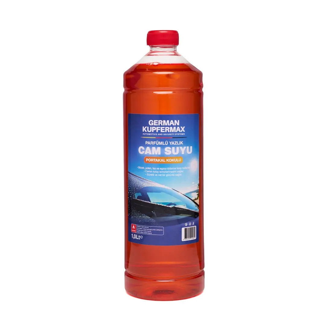Portakal Kokulu Parfümlü Yazlık Cam Suyu 1 Litre 