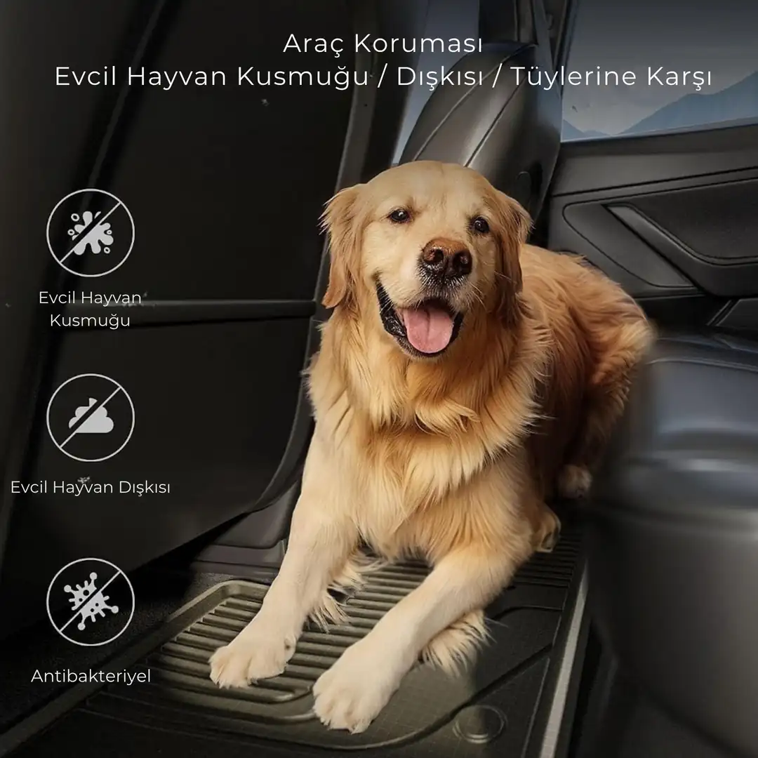 Volkswagen Tiguan 3 2025-2026 Araca Özel TPE Paspas Seti 9