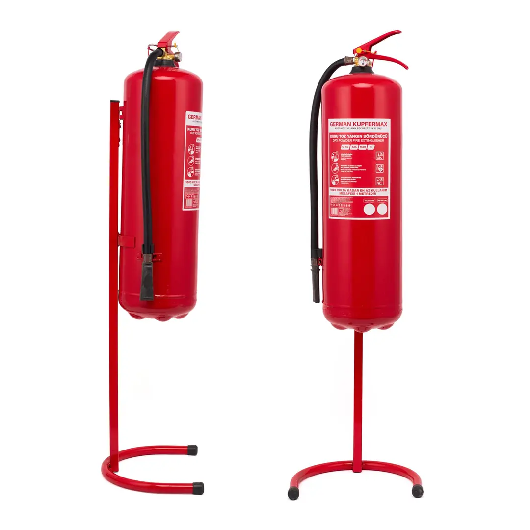 12 Kg ABC Kuru Tozlu Yangın Söndürücü Stand 43A 183B C 1