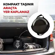 Çelik Çeki Halatı 3 Metre 35mm Vidalı U Kilit Oto Çekme 3
